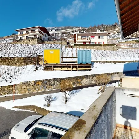 Σπίτι διακοπών Charming Semi-detached House, Near Sion And Crans-montana Chermignon-d'en Bas
